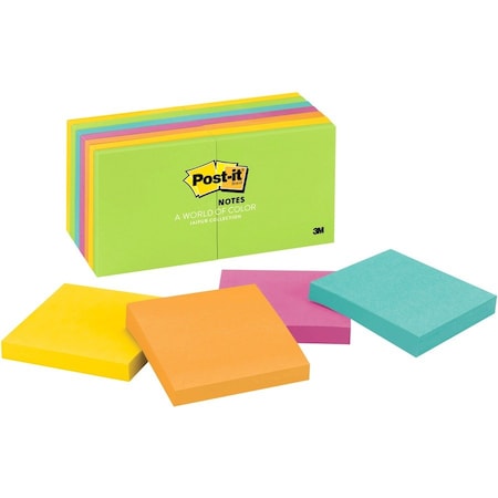 POST-IT Notes, Post-It, 3X3, 14Pk, Ast Pk MMM65414AU